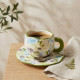 Porcelain Mug & Saucer